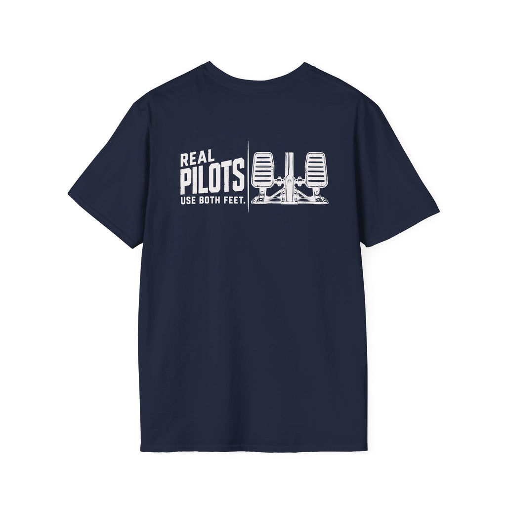 Real Pilots Use Both Feet