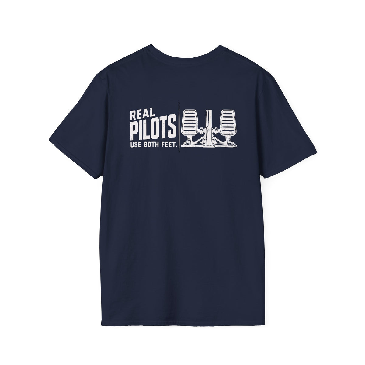 Real Pilots Use Both Feet