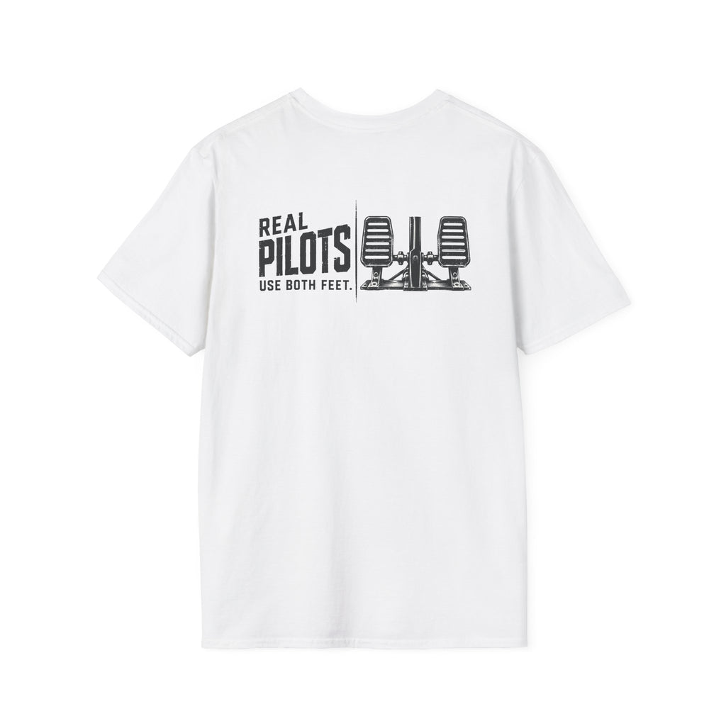Real Pilots Use Both Feet