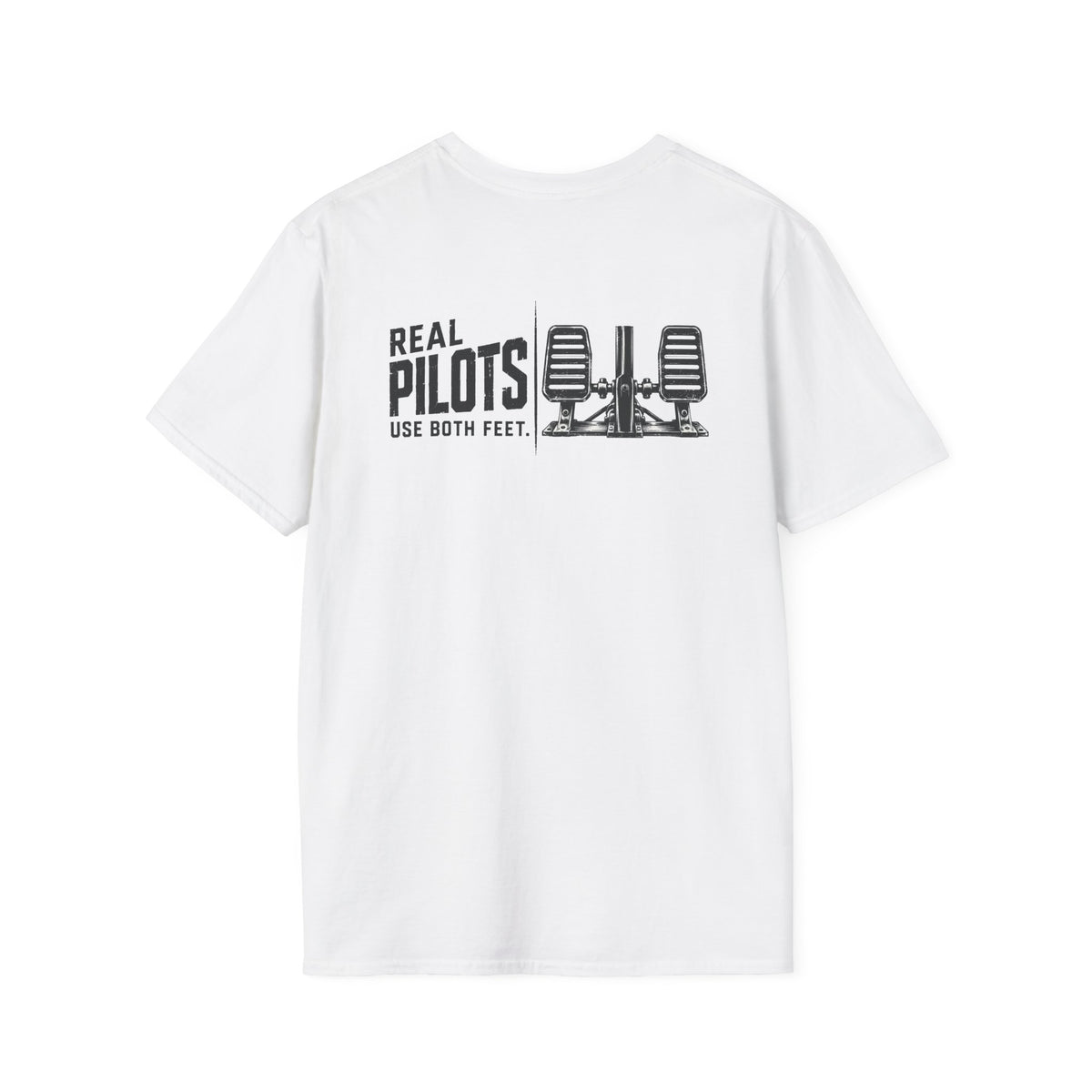 Real Pilots Use Both Feet