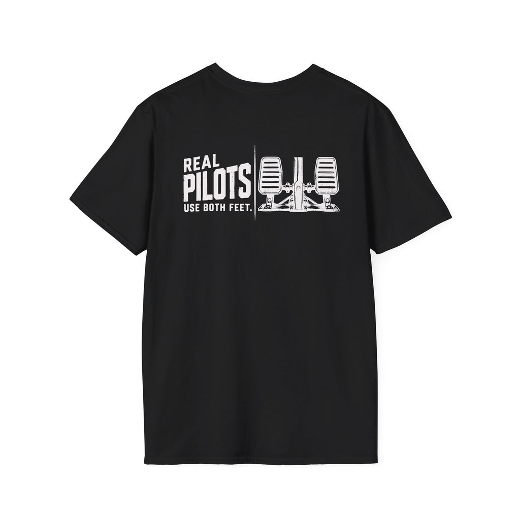 Real Pilots Use Both Feet