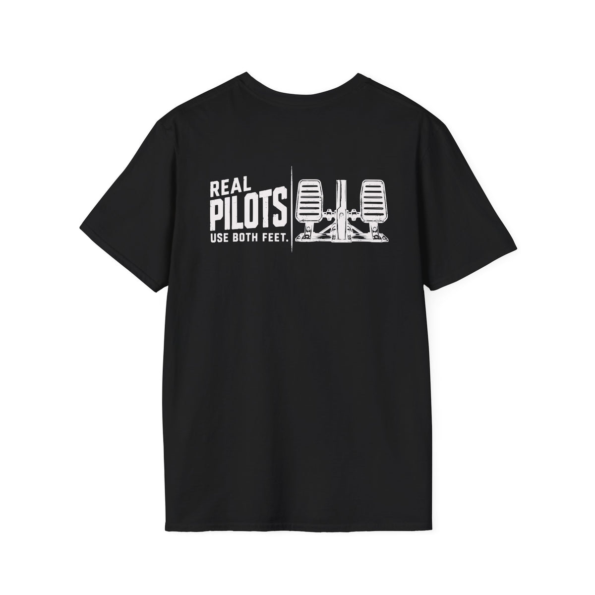 Real Pilots Use Both Feet