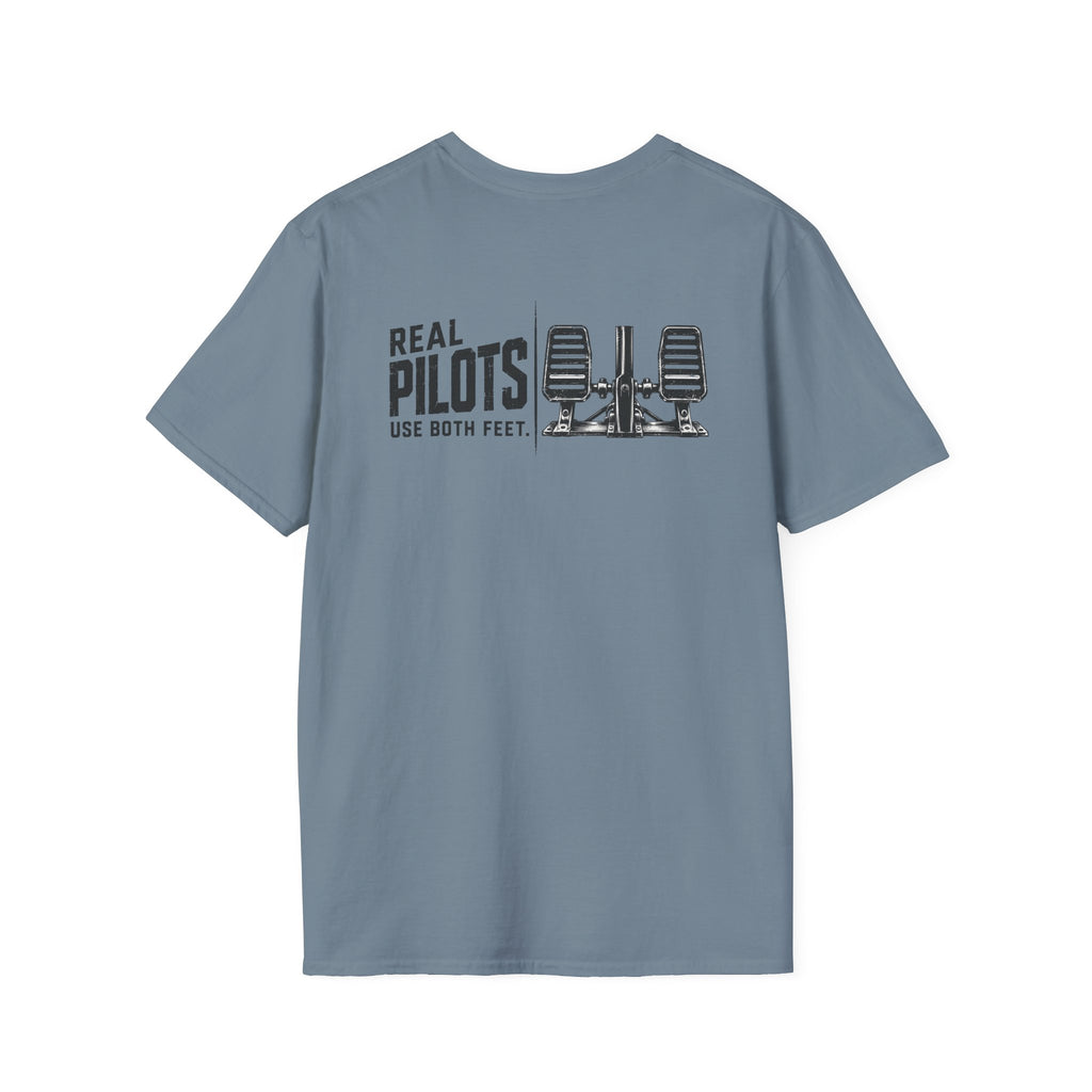 Real Pilots Use Both Feet
