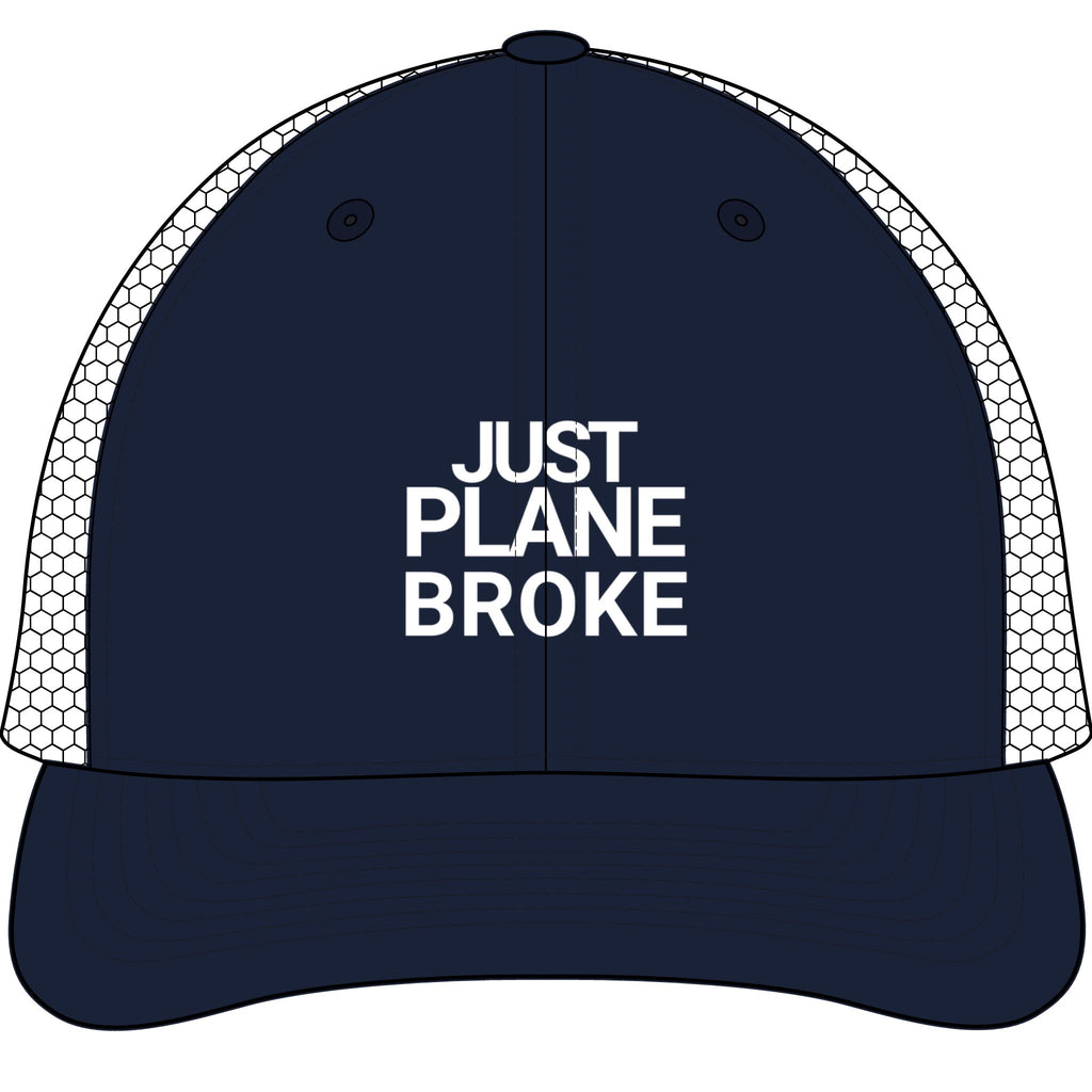 Just Plane Broke – Richardson 112T Trucker Hat