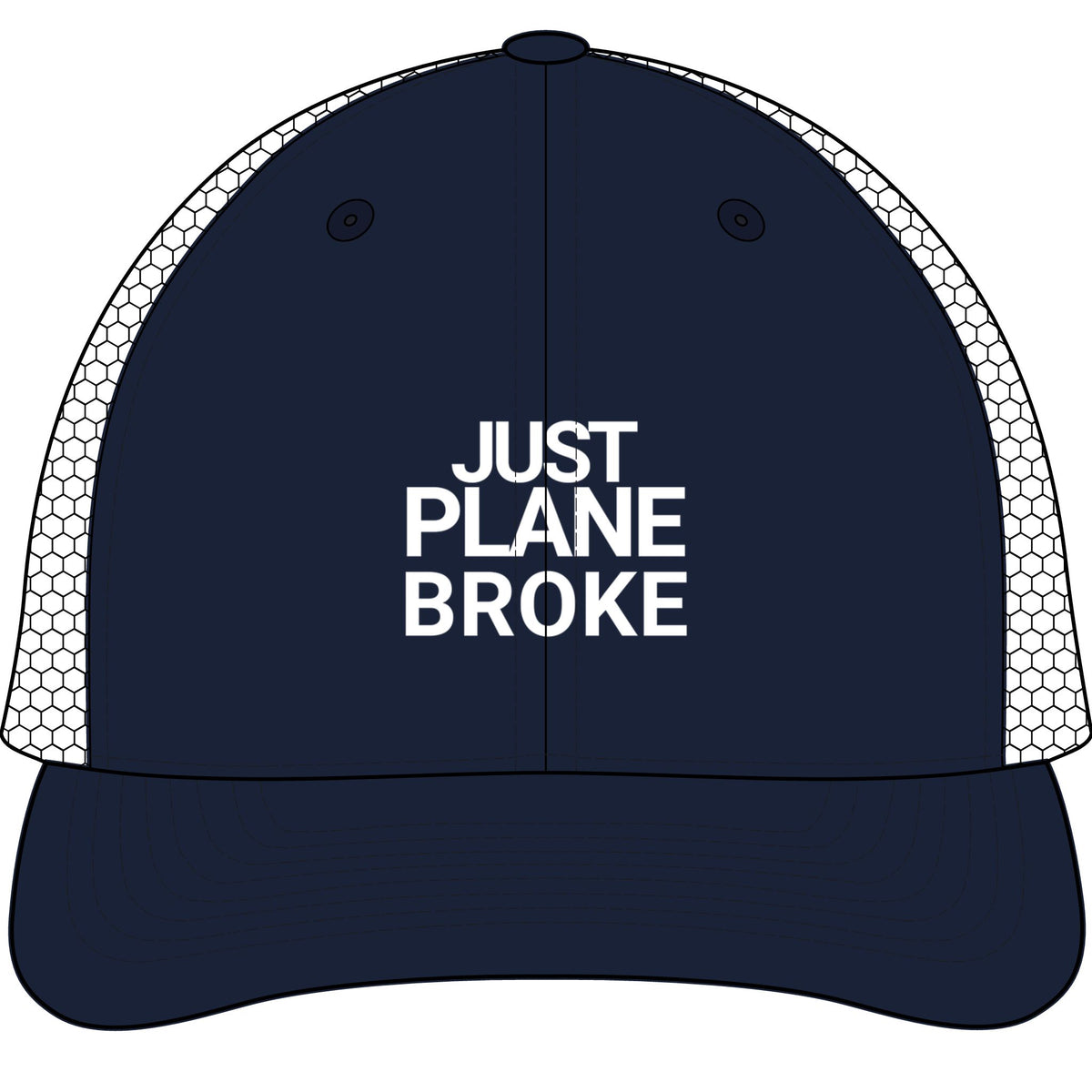 Just Plane Broke – Richardson 112T Trucker Hat