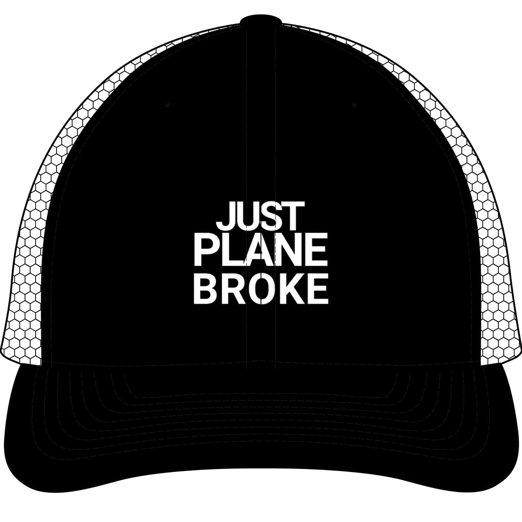 Just Plane Broke – Richardson 112T Trucker Hat